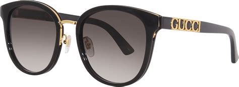 Gucci GG1190SK 001 Black/Grey Pilot Women's Sunglasses